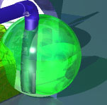 groene bol render