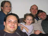Peter, Peter, Leora, Edwin, Jolie