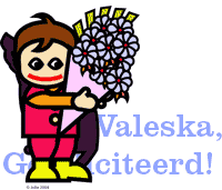 animatie Valeska jarig