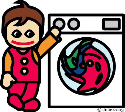 Leora zet wasmachine op 95 graden