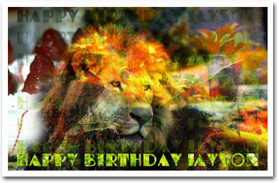 Happy birthday Jayson 