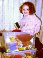 Leora in speelgoeddoos