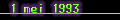1 mei 1993