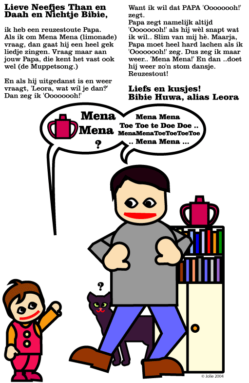 Leora zegt Mena